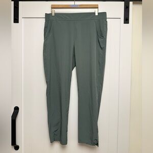 Eddie Bauer Olive Green Travel Pants